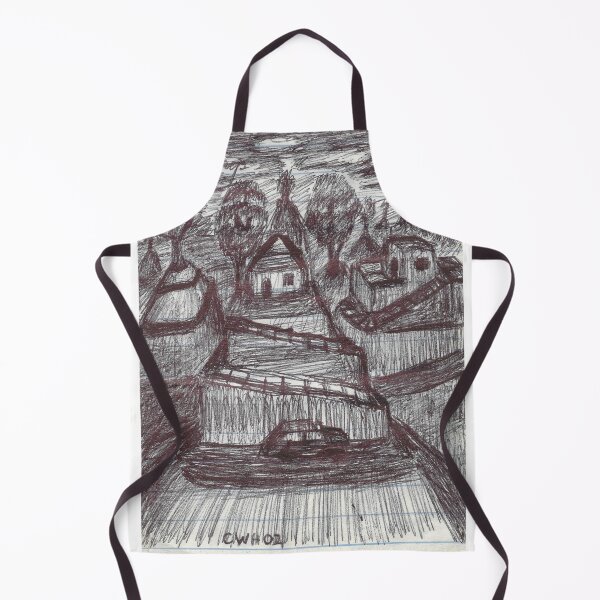 Item preview, Old City built into the side of a Hill Drawing designed and sold by Charles Harker.