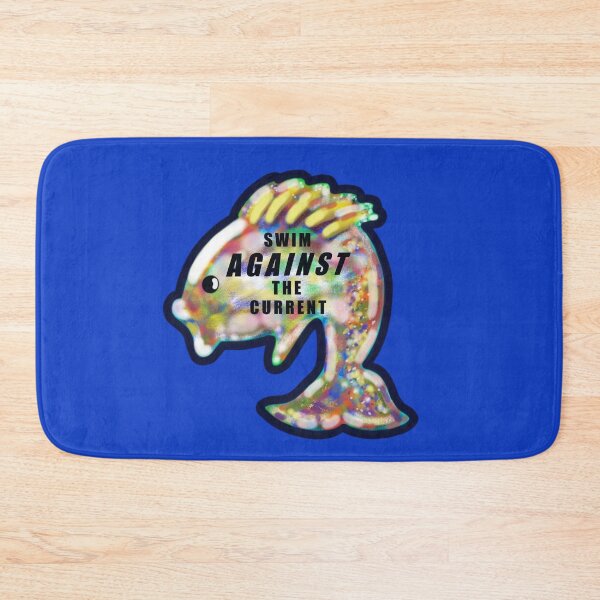 Item preview, Artistic Fish, Swim Against the Current quote designed and sold by Marble1212.
