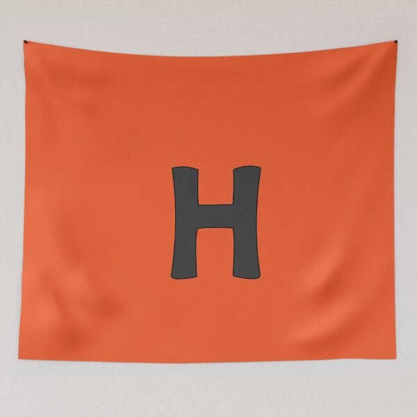 Item preview, letter h black designed and sold by ZiphGames.