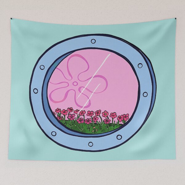 Item preview, Squidward's Window Unexpected Flower View designed and sold by zzz888.