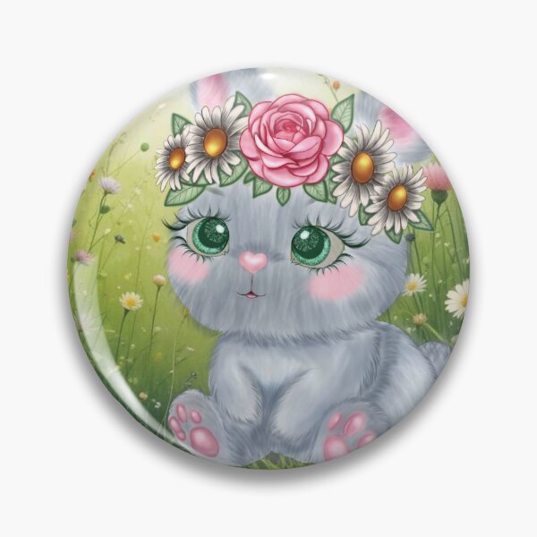 Item preview, Cute Spring Bunny | Kawaii Easter Rabbit  designed and sold by atena-artistry.