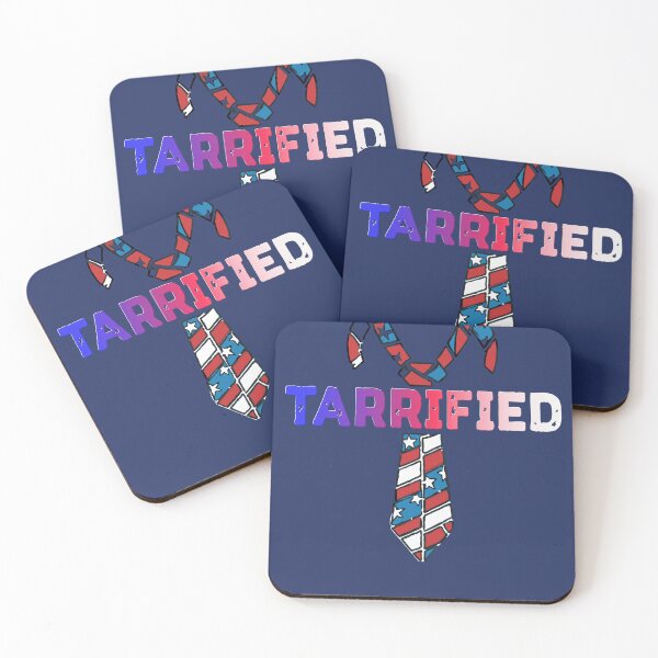 Item preview, Tarrified – Bold Political Statement on 2025 Trump Tariffs - trump tie designed and sold by pixelated_echoes.