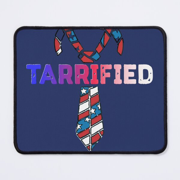 Item preview, Tarrified – Bold Political Statement on 2025 Trump Tariffs - trump tie designed and sold by pixelated_echoes.