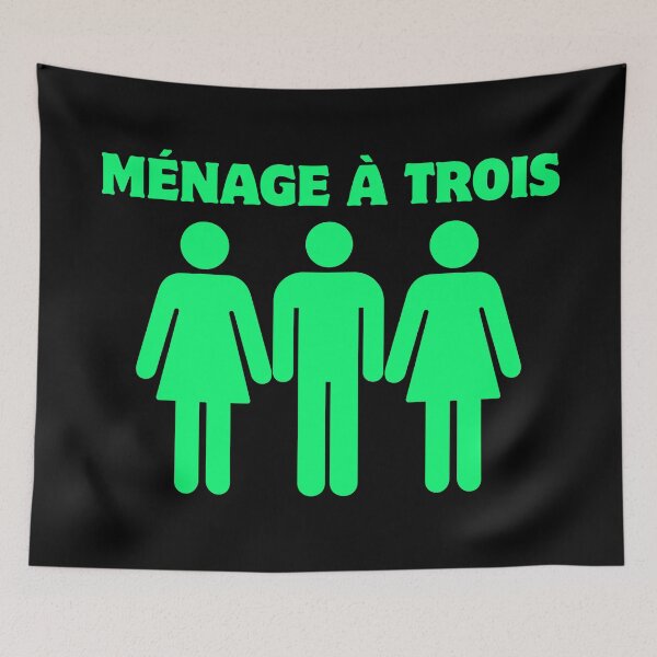 Item preview, Ménage à trois designed and sold by UNK-Fatigues.