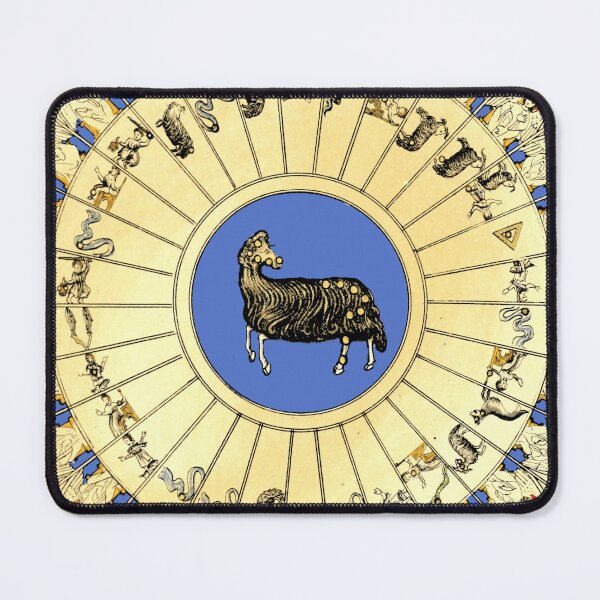 Item preview, Medieval Astrology Astronomy Alchemy Aries the Ram designed and sold by Pixelchicken.