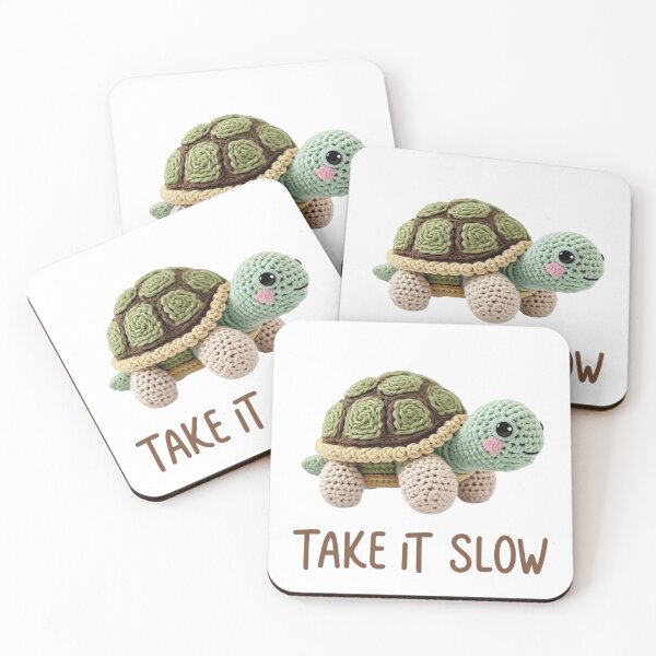 Item preview, Take It Slow - Cozy Amigurumi Turtle Design designed and sold by DscapeDesigns.