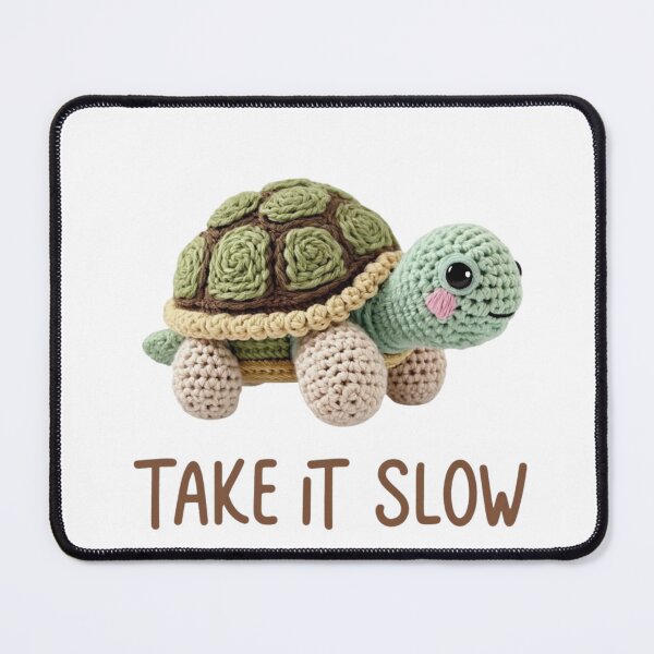 Item preview, Take It Slow - Cozy Amigurumi Turtle Design designed and sold by DscapeDesigns.