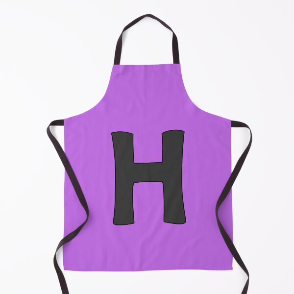 Item preview, letter h black designed and sold by ZiphGames.