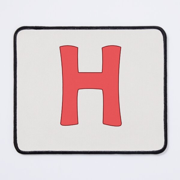 Item preview, letter h red designed and sold by ZiphGames.