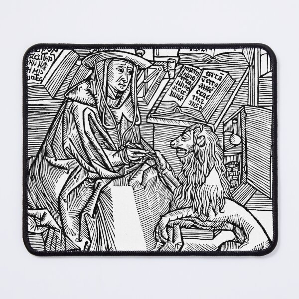 Item preview, Saint Jerome and the Lion 15th Century Albrecht Durer designed and sold by Pixelchicken.
