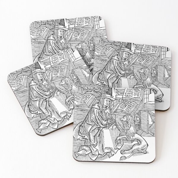 Item preview, Saint Jerome and the Lion 15th Century Albrecht Durer designed and sold by Pixelchicken.