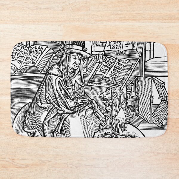 Item preview, Saint Jerome and the Lion 15th Century Albrecht Durer designed and sold by Pixelchicken.