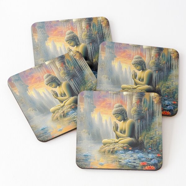 Item preview, Still Waters, Distant Temples designed and sold by bloorose.