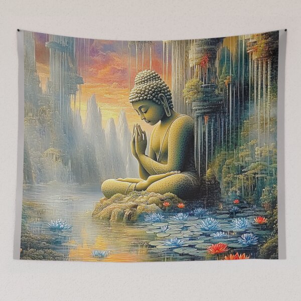 Item preview, Still Waters, Distant Temples designed and sold by bloorose.