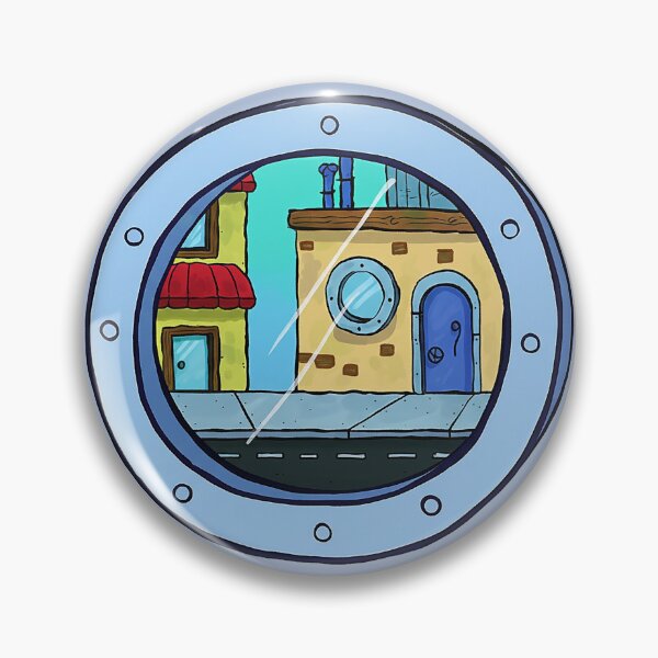 Item preview, Squidward's Window Bikini Bottom Street View designed and sold by zzz888.