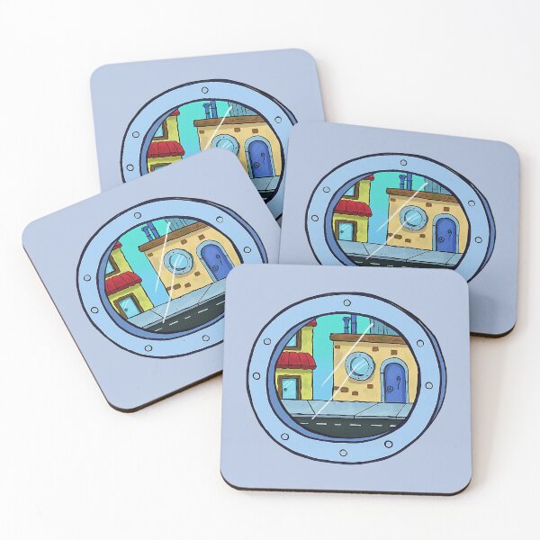Item preview, Squidward's Window Bikini Bottom Street View designed and sold by zzz888.