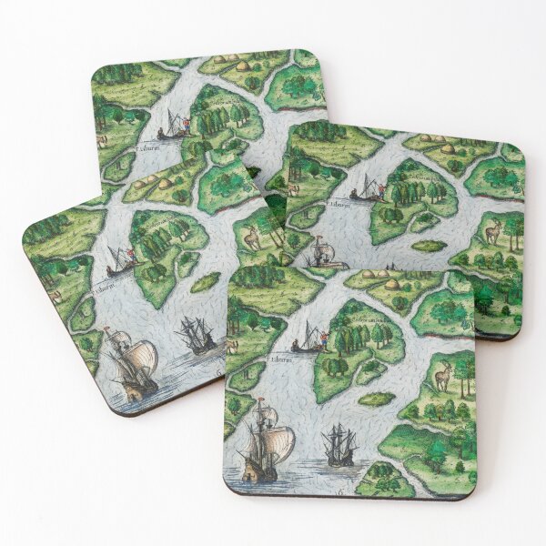 Item preview, Sixteenth Century Depiction of Virginia designed and sold by Pixelchicken.