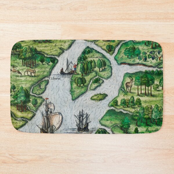 Item preview, Sixteenth Century Depiction of Virginia designed and sold by Pixelchicken.