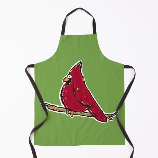 Item preview, Cardinal cute cartoon on branch designed and sold by Marble1212.