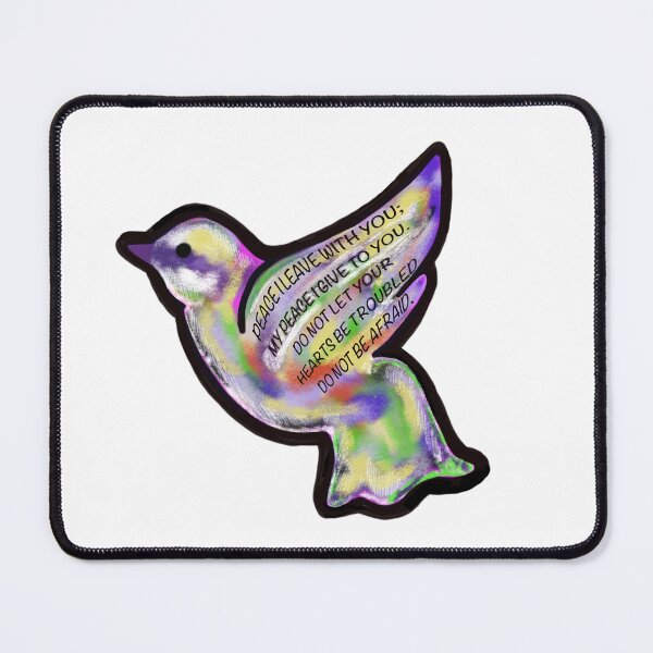 Item preview, Peace I Leave With You - Dove art designed and sold by Marble1212.