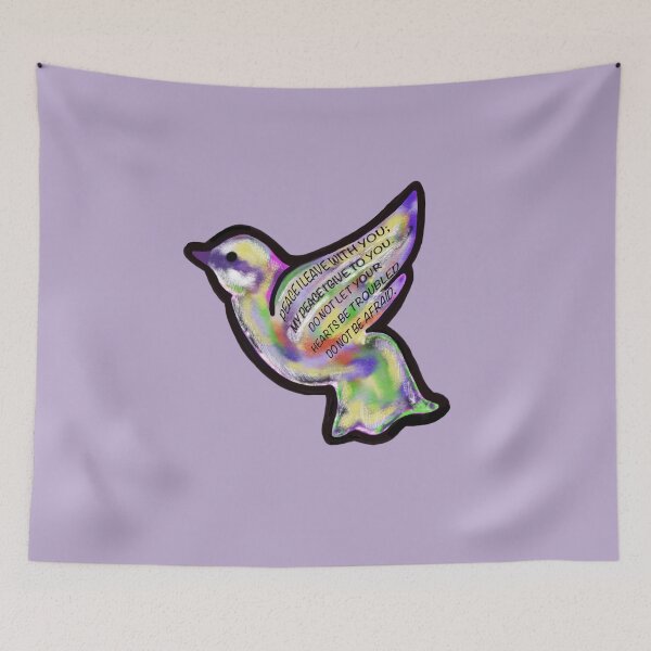 Item preview, Peace I Leave With You - Dove art designed and sold by Marble1212.