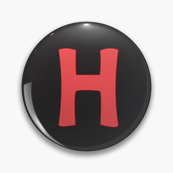 Item preview, letter h red designed and sold by ZiphGames.