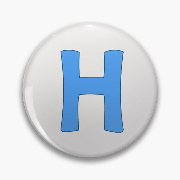Item preview, letter h blue designed and sold by ZiphGames.