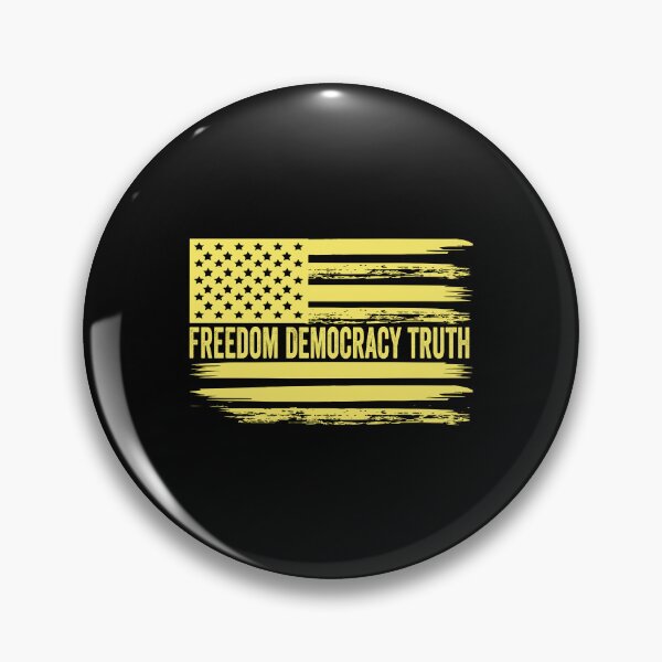 Item preview, Subtle Political Freedom Democracy & Truth USA flag designed and sold by teeshop87.