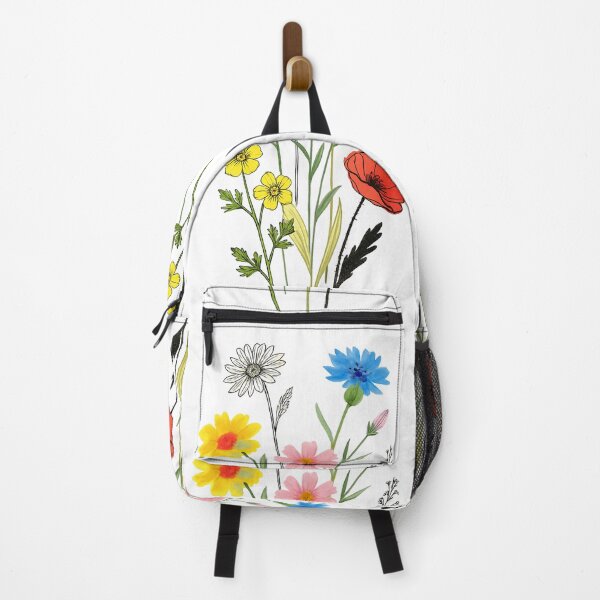 Item preview, Wildflower Garden | Mixed Art Style Illustration designed and sold by Sandy's Cheeky Studio.