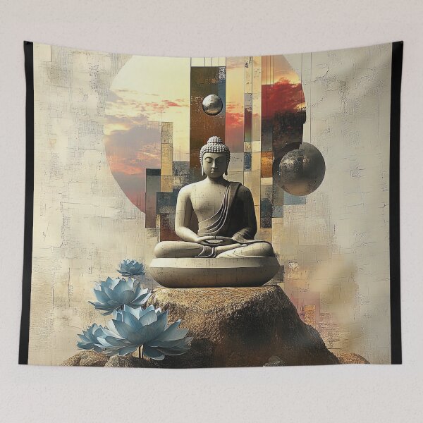 Item preview, Gilded Stillness: A Lotus Dream designed and sold by bloorose.