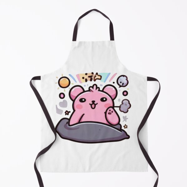 Item preview, Happy Pink Bear with Blanket Sticker - Cute Kawaii Sunshine Design designed and sold by MustHaveSticker.