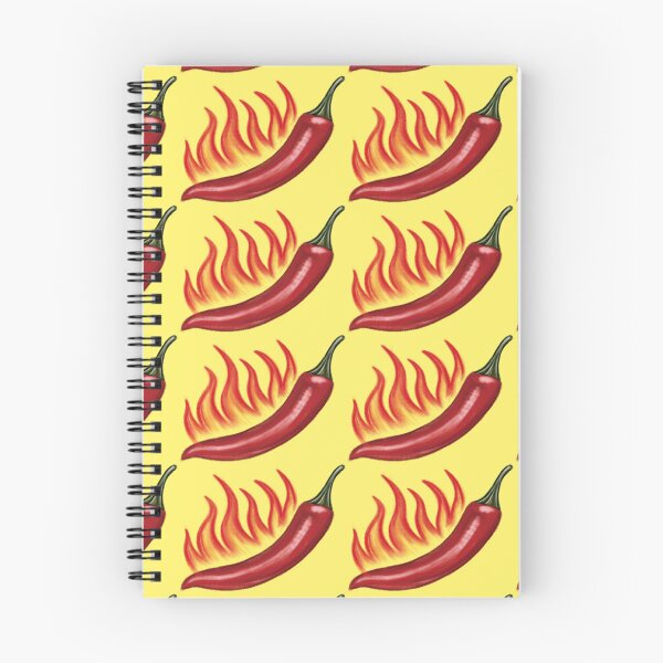 Item preview, Hot Chili Peppers with flames (Version 1) designed and sold by Scarlet Swan.
