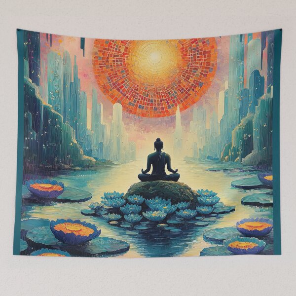 Item preview, Celestial Lotus: A Moment of Stillness designed and sold by bloorose.