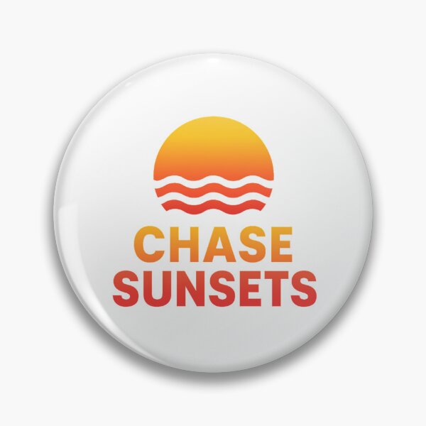 Item preview, Chase Sunsets Minimalist Design | Vibrant Sunset Typography Art | Adventure Quote designed and sold by Drawevo.
