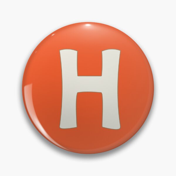 Item preview, letter h white designed and sold by ZiphGames.
