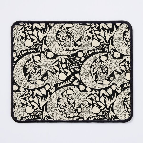 Item preview, Moon Bloom - Black designed and sold by The Lavender Fox Co.