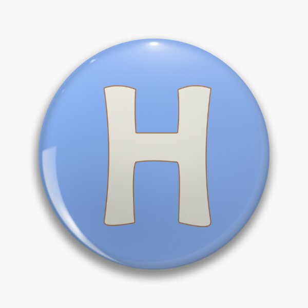 Item preview, letter h white designed and sold by ZiphGames.