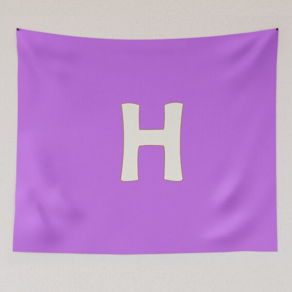 Item preview, letter h white designed and sold by ZiphGames.