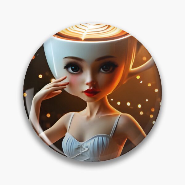 Item preview, Meet Ballerina Cappucina – The Graceful Brew of Brainrot Dreams! designed and sold by EmeraldeaArt.