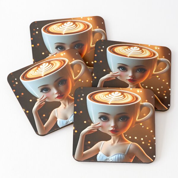 Item preview, Meet Ballerina Cappucina – The Graceful Brew of Brainrot Dreams! designed and sold by EmeraldeaArt.