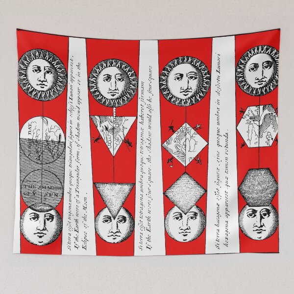 Item preview, Four Kinds of Solar Eclipse, Eighteenth Century Science designed and sold by Pixelchicken.