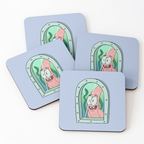 Item preview, Patrick Star Peeking Through Squidward's Window designed and sold by zzz888.