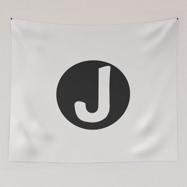 Item preview, letter j white designed and sold by ZiphGames.