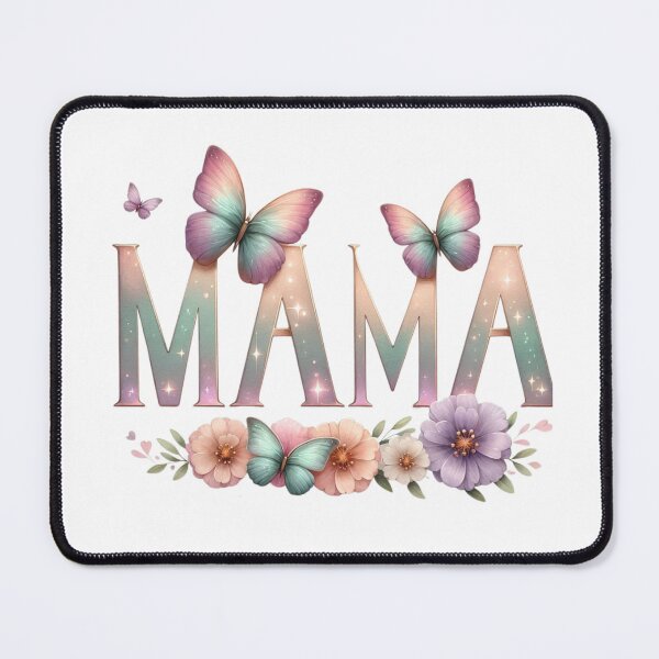 Item preview, MOM Cake with Butterflies and Flowers – Soft Mother's Day Art designed and sold by JenniferCreaArte .