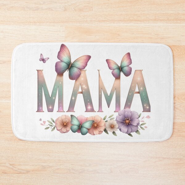 Item preview, MOM Cake with Butterflies and Flowers – Soft Mother's Day Art designed and sold by JenniferCreaArte .