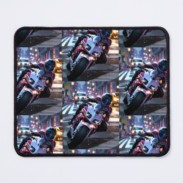 Item preview, Animated Motorcycle Street Rider Futuristic Motorbike Street Ride designed and sold by Moto Graphix.