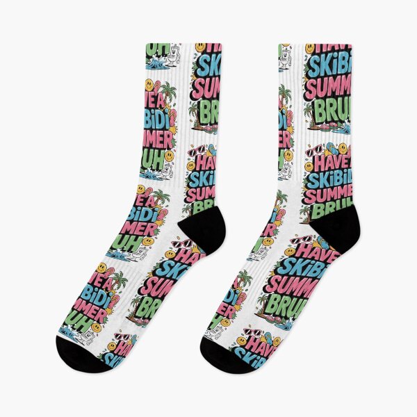 Item preview, Have A Skibidi Summer Bruh designed and sold by AniArtPL.