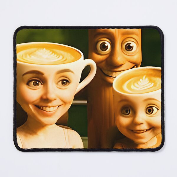 Item preview, Cappuccina and Sahur Familie - funny italian brainrot designed and sold by EmeraldeaArt.