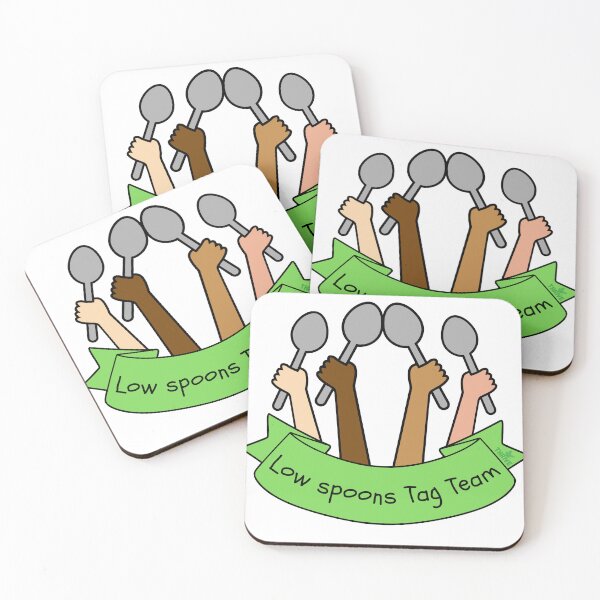 Item preview, Low Spoons Tag Team! designed and sold by DevynStone.