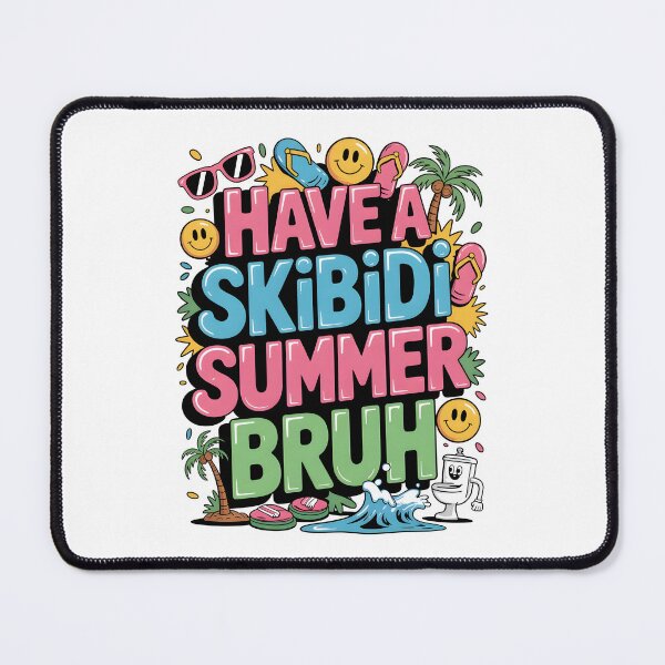 Item preview, Have A Skibidi Summer Bruh designed and sold by AniArtPL.